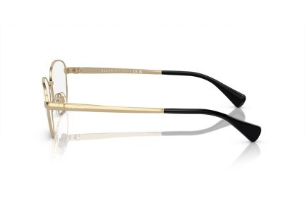 Okulary korekcyjne Ralph by Ralph Lauren RA6057 9116 Owalne Złote
