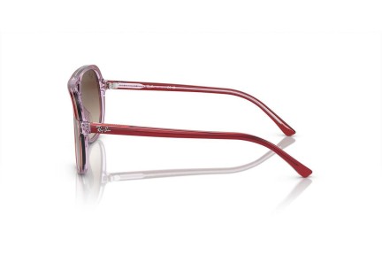 Okulary przeciwsłoneczne Ray-Ban Junior RJ9096S 715413 Pilotki (Aviator) Fioletowe