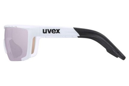 Okulary przeciwsłoneczne uvex sportstyle 707 colorvision White S2 Pojedyncze | Shield Białe