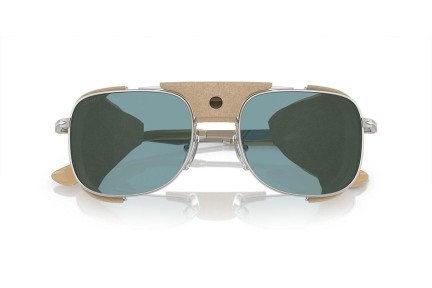 Слънчеви очила Persol PO1013SZ 1155P1 Polarized Правоъгълни Сребърна