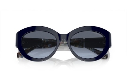 Okulary przeciwsłoneczne Michael Kors MK2204U 39488F Kocie oczy Niebieskie