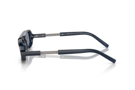 Okulary przeciwsłoneczne Giorgio Armani AR8203 604719 Prostokątne Niebieskie