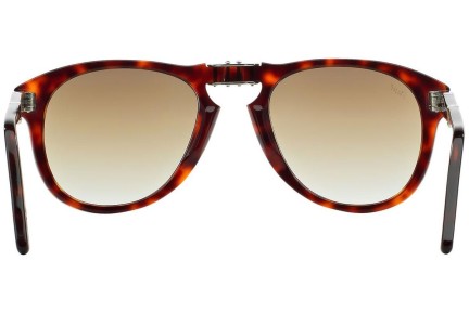 Okulary przeciwsłoneczne Persol Folding 714 Series PO0714 24/51 Pilotki (Aviator) Havana