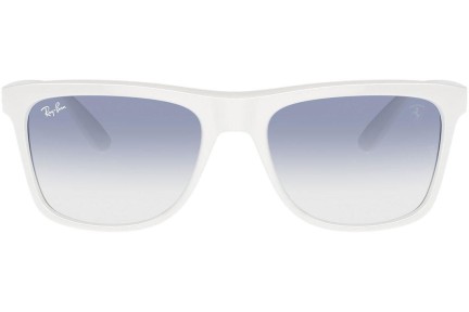 Okulary przeciwsłoneczne Ray-Ban RB4413M F69219 Kwadratowe Białe