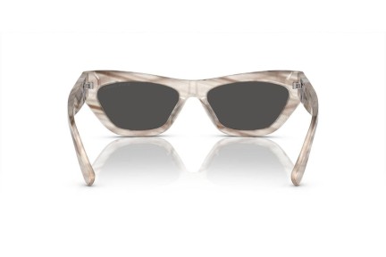 Okulary przeciwsłoneczne Ralph Lauren The Kiera RL8218U 610587 Kocie oczy Brązowe