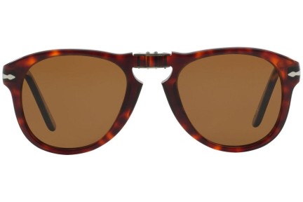 Okulary przeciwsłoneczne Persol Folding 714 Series PO0714 24/57 Polarized Pilotki (Aviator) Havana