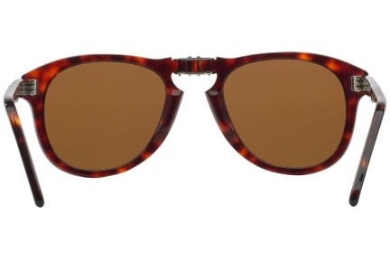 Okulary przeciwsłoneczne Persol Folding 714 Series PO0714 24/57 Polarized Pilotki (Aviator) Havana
