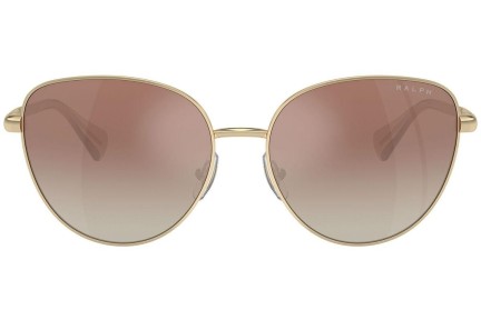 Okulary przeciwsłoneczne Ralph Lauren RA4144 9116B8 Kocie oczy Złote