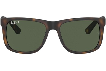 Ochelari de soare Ray-Ban Justin RB4165 865/9A Polarized Pătrați Havana