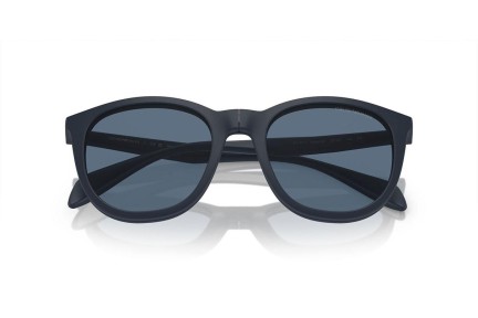 Ochelari Emporio Armani EA4211 50881W Rotunzi Albaștri