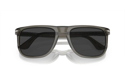 Okulary przeciwsłoneczne Persol PO3336S 110348 Polarized Kwadratowe Szare