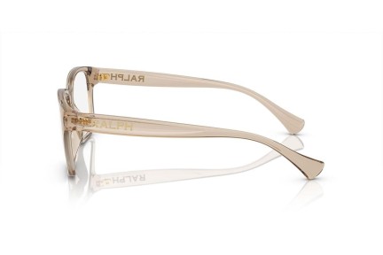Okulary korekcyjne Ralph by Ralph Lauren RA7155U 5802 Kwadratowe Beżowe