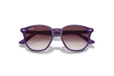 Ochelari de soare Ray-Ban Junior RJ9070S 713136 Rotunzi Violeți