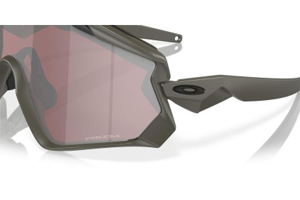 Solbriller Oakley Wind Jacket 2.0 OO9418 941826 Enkelt lense | Shield Grøn