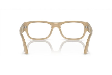 Okulary korekcyjne Persol PO3324V 1169 Prostokątne Beżowe