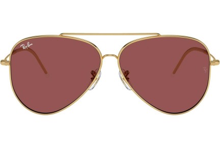 Слънчеви очила Ray-Ban Aviator Reverse RBR0101S 001/69 Пилотни Златна