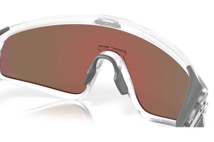 Okulary przeciwsłoneczne Oakley LATCH PANEL KYLIAN MBAPPÈ OO9404 940402 Prostokątne Przezroczyste