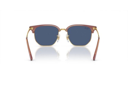 Okulary przeciwsłoneczne Ray-Ban Junior RJ9116S 715680 Nieregularny Brązowe