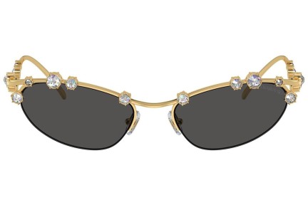 Okulary przeciwsłoneczne Swarovski SK7016 400487 Owalne Złote