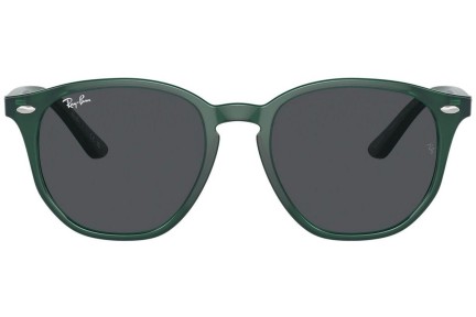 Okulary przeciwsłoneczne Ray-Ban Junior RJ9070S 713087 Okrągłe Zielone