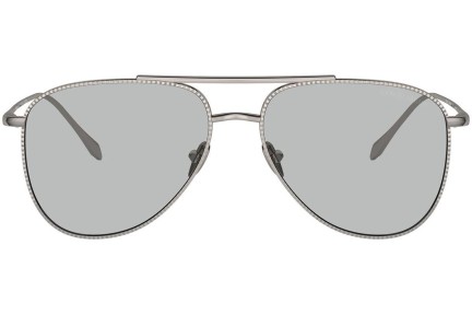 Okulary przeciwsłoneczne Giorgio Armani AR6152 301087 Pilotki (Aviator) Szare