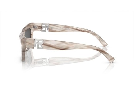 Okulary przeciwsłoneczne Ralph Lauren The Kiera RL8218U 610587 Kocie oczy Brązowe