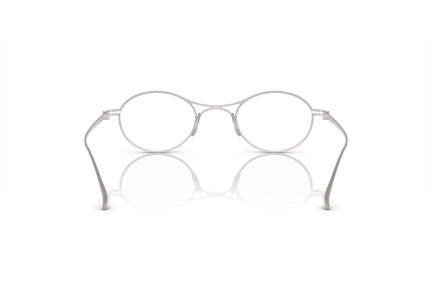 Okulary korekcyjne Giorgio Armani AR5135T 3346 Owalne Srebrne