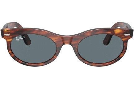 Okulary przeciwsłoneczne Ray-Ban RB2242 954/3R Polarized Browline Havana