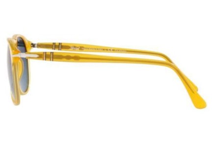 Okulary przeciwsłoneczne Persol PO9649S 204/S3 Polarized Pilotki (Aviator) Żółte