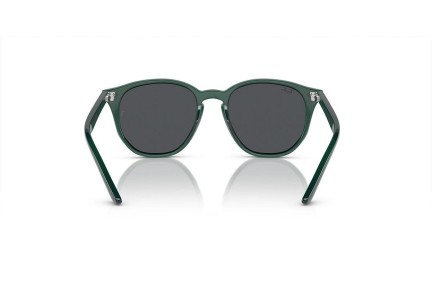 Okulary przeciwsłoneczne Ray-Ban Junior RJ9070S 713087 Okrągłe Zielone