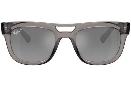 Слънчеви очила Ray-Ban RB4426 672582 Polarized Квадратни Сива