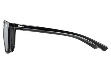 Okulary przeciwsłoneczne uvex lgl 43 Black S3 Okrągłe Czarne
