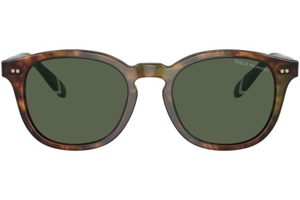 Слънчеви очила Polo Ralph Lauren PH4206 50179A Polarized Заоблени Кафява