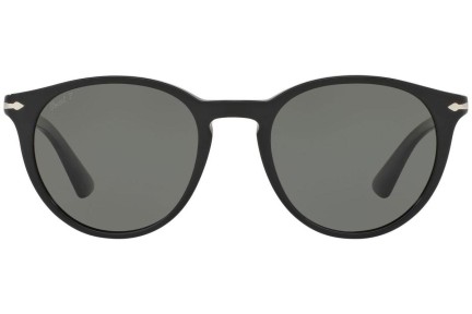 Okulary przeciwsłoneczne Persol Galleria '900 Collection PO3152S 901458 Polarized Okrągłe Czarne