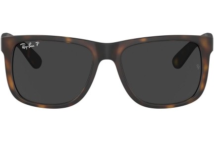 Ochelari de soare Ray-Ban Justin RB4165 865/87 Polarized Pătrați Havana