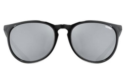 Okulary przeciwsłoneczne uvex lgl 43 Black S3 Okrągłe Czarne
