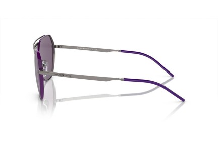 Okulary przeciwsłoneczne Emporio Armani EA2148 30101A Nieregularny Szare