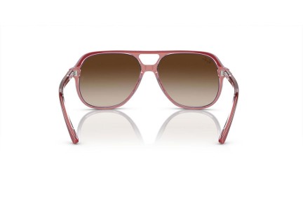 Okulary przeciwsłoneczne Ray-Ban Junior RJ9096S 715413 Pilotki (Aviator) Fioletowe