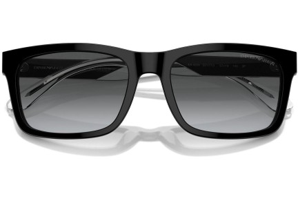 Слънчеви очила Emporio Armani EA4224 5017T3 Polarized Правоъгълни Черна