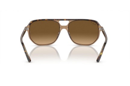 Okulary przeciwsłoneczne Ray-Ban RB2205 1292M2 Polarized Pilotki (Aviator) Brązowe