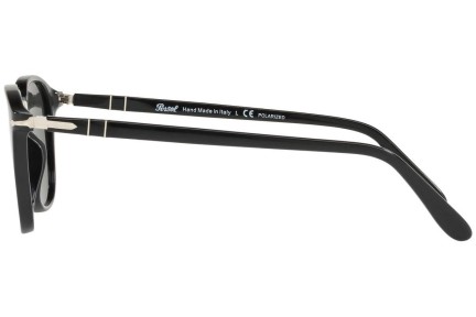 Okulary przeciwsłoneczne Persol Combo Evolution Collection PO3186S 95/58 Polarized Kwadratowe Czarne