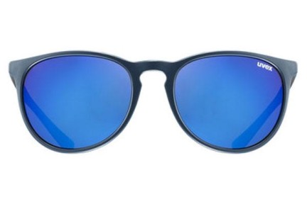 Ochelari de soare uvex lgl 43 Blue / Havana S3 Rotunzi Albaștri