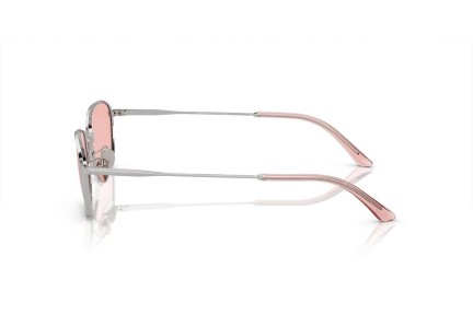 Okulary przeciwsłoneczne Giorgio Armani AR6151 3015/5 Prostokątne Srebrne