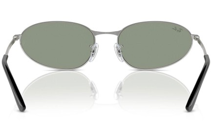 Ochelari de soare Ray-Ban RB3734 003/40 Ovali Argintii