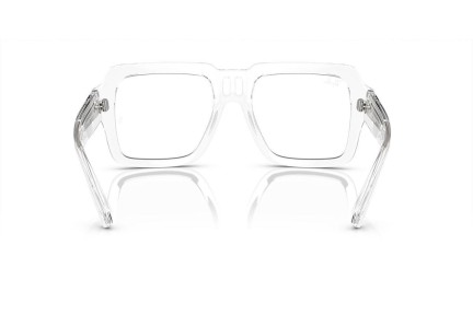 Okulary przeciwsłoneczne Ray-Ban RB4408 6726MF Kwadratowe Przezroczyste