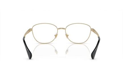 Okulary korekcyjne Ralph by Ralph Lauren RA6057 9116 Owalne Złote