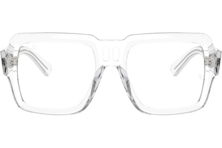 Okulary przeciwsłoneczne Ray-Ban RB4408 6726MF Kwadratowe Przezroczyste