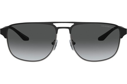 Слънчеви очила Emporio Armani EA2144 336511 Polarized Пилотни Черна