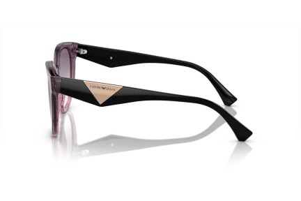 Okulary przeciwsłoneczne Emporio Armani EA4140 59668H Kwadratowe Fioletowe
