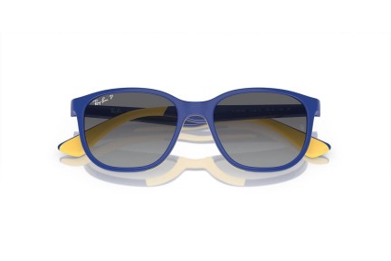 Sunglasses Ray-Ban Junior RJ9078S 7132T3 Polarized Kwadratowe Niebieskie